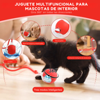 Juguete interactivo para gatos y perros